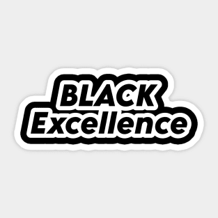 Black Excellence Sticker